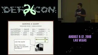 DEF CON 26 CRYPTO AND PRIVACY VILLAGE - Nicholas Doiron - Geolocation and Homomorphic Encryption