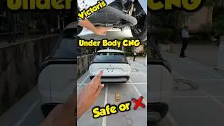 Under Body CNG tank are safe or not? #cngtank #victoris #marutisuzuki
