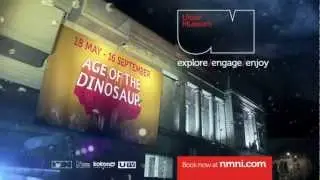 Age of the Dinosaur, Ulster Museum - Opening 18th May 2012