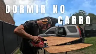 Adaptando Meu Carro para Dormir - Montando o Suporte de Colch&atilde;o Perfeito