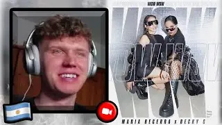 FIRST REACTION TO WOW WOW - Maria Becerra, Becky G | Argentinian Music Reaction
