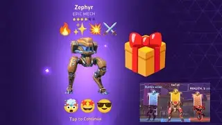 Unlock the Zephyr mech full video 🥳🔥⚔️💥✨ in Mech arena