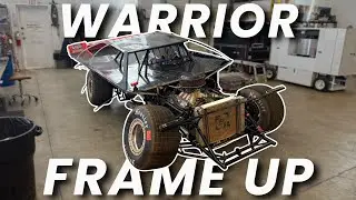 В магазине 95w начинается сезон сборки рамы Warrior Super Dirt Late Model!!