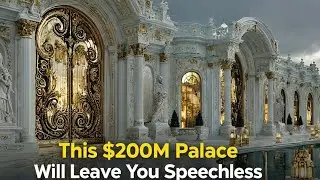 This $200 Million Blue & White Palace Will Leave You Speechless | Inside Ultra-Luxury Mansion 2026