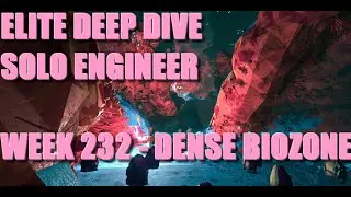 Deep Rock Galactic - Solo Engineer, Elite Deep Dive (Ancient Wasteland | Dense Biozone)