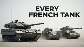 Every French Tank Ever Made From Renault FT to Leclerc