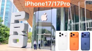 iPhone 17 Pro at Apple BKC Mumbai | iPhone 17 experience at Apple store | BKC Mumbai Apple Store