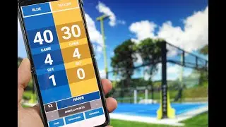 PADOO - Bluetooth Scoreboard - Live Score keeper - Padel - Tennis - Tutorial