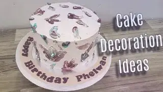Cake Decoration step by step tutorial | Eva's Bakes