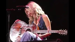 Sarah Darling performing &lsquo;Hippies and Cowboys&rsquo; at The Eagle Theater in Wabash, IN on 10/03/2024
