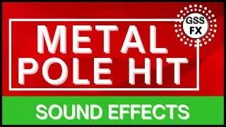 Metal pole hit sounds |Metal pole hit sound fx |Metal pole hit sound effects |Metal pole hit sfx