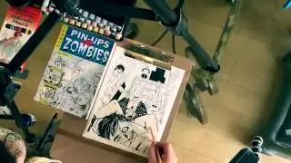 Brewtanius Ink Presents Pin-Ups VS Zombies a Graphic Adult Coloring Book AVAILABLE NOW ON AMAZON📦