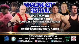 STEEL CAGE! Team Brickhouse vs Team Morales - WCF Saturday 2023