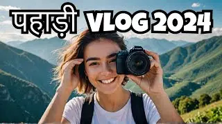 Uttarakhand village My First Vlog 2024 🥰 @ABUttarakhand 💯First Vlog me kya bole💏#pahadi 💃#garhwali 💋