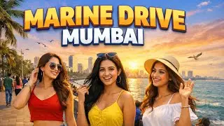❤️ 🙏 Marine Drive Mumbai Vlog | Evening View & City Life