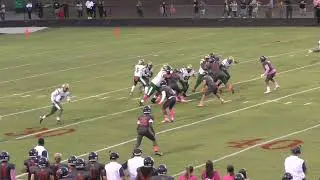 NC State football recruiting cornerback commit Jackson Vick in action vs. Northern Nash High