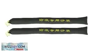 2 Pcs Flood Control Sandbags Water Barrier Reusable Barriers for Flooding