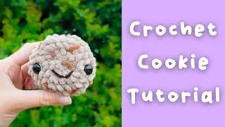 Crochet Cookie Tutorial - How to Crochet a Cookie Keychain