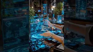 Next Level Holographic UI ✨ | Sci-Fi Tech Animation