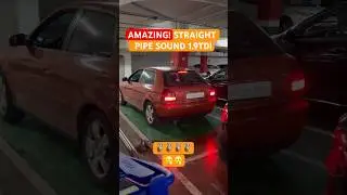 🦉1.9TDI (ASV) Straight pipe SOUND, Full video in channel #tdi #diesel #tdipower #fyp #reels #audi