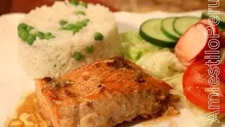 Salmon al horno, Facil y practico AmiestiloPeru 2015