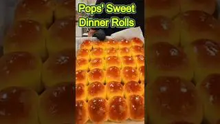 Soft, buttery dinner rolls perfect for the holidays &mdash; full tutorial also on my page! 🧈🎄