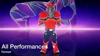 All Rhino Performances Ranked | Masked Singer UK | Series 4