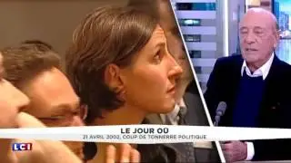 21 avril 2002, défaite de Jospin au 1er tour présidentielle avec Jacques Séguéla