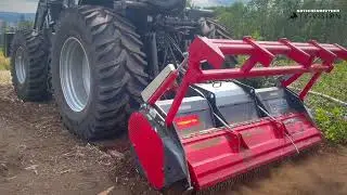 Kotschenreuther Systemschlepper mit Forstmulcher, der Allesk&ouml;nner im Forst-, Land-,Kommunalbetrieb
