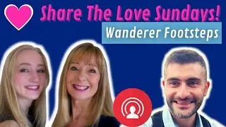 Share The Love Sundays - Brit Girls Live Interview with Wanderer Footsteps!