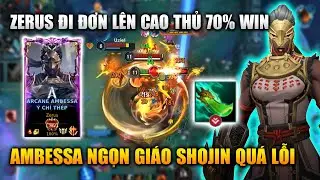 Wild Rift | Ambessa Shojin Qu&aacute; Lỗi Zerus Đi Đơn L&ecirc;n Cao Thủ Với Hơn 70% Win Tốc Chiến