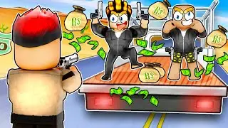 Dead Rail Tapi Jadi Perompak Untuk Rompak Bank 🔥💰🔥┃Deadly Heist Roblox Malaysia