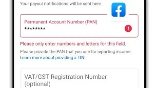 Please only enter numbers and letters for this field Facebook Problem