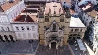Santa Cruz Monastery, Coimbra, Portugal | Stock Footage - Videohive