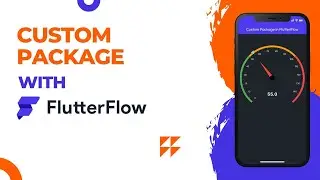 How to Use Custom Package Inside Flutterflow | Speedometer Demo using Syncfusion Gauges Package