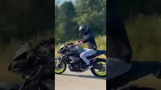 MT-10 Wheelie With Austin Racing Exhaust