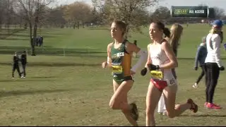 Bison Women Take Third, Teschuk Defends Summit League Cross Country Title
