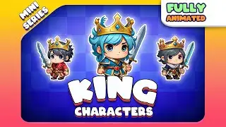 King || 2D Animated Character || Spriter || #2dcharacteranimation #2dcharacter #2dcharacterdesign