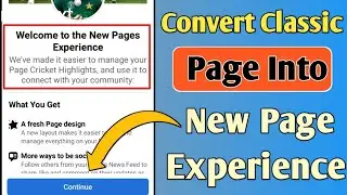 How To Convert Classic Page Into New Page Experience | New Trick