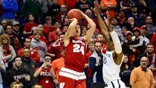 Wisconsin vs. Xavier: Bronson Koenig hits three-pointer for the win