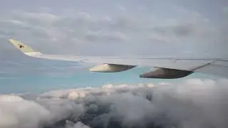 Qatar Airways (QR27) - Doha to Manchester - Landing