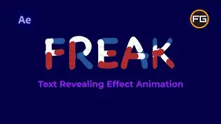 Text Reveal Animation - After Effects | no third party plugin | #adobe #aftereffects