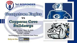 Georgetown Eagle Football live on @SHNSports  09.12.2025!!!!