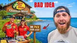 I Let Bass Pro EMPLOYEES Pick My Fishing Gear..(Bad Idea)