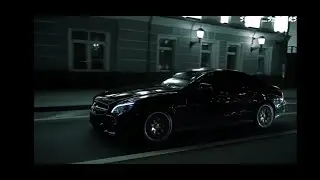 AMG CLS 63 ЧЕРНЫЙ ДЕМОН ПОД МУЗЫКУ!!!