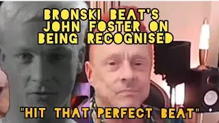 80s Popstar Jon Jon Foster of Bronski Beat talks about being recognised for 