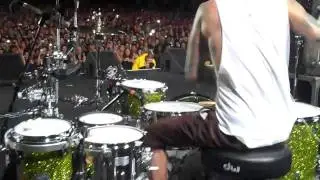 Travis Barker Drum Solo at The Smokeout Festival 2010