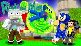 RICK AND MORTY! [22] | Sonic Survival Adventures | Minecraft