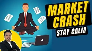 How to Stay Calm during a Stock Market Crash 🔥| Avoid Panic when the stock market falls