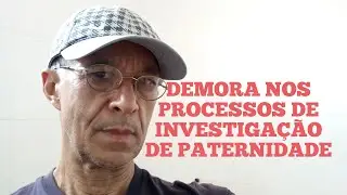 DEMORA NOS PROCESSOS DE INVESTIGAÇÃO DE PATERNIDADE